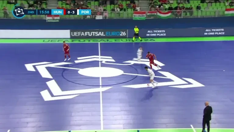 Portugalia s-a distrat cu Ungaria la Europeanul de Futsal (VOYO). Campionii europeni i-au umilit pe vecini, 5-1